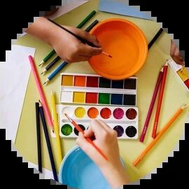 Занятия по рисованию в изо студии
